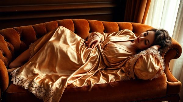 Top 5 robes de chambre en satin pour style et aisance chez soi