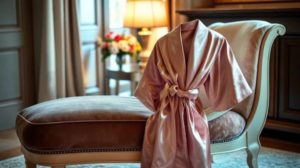 Top 5 robes de chambre en satin pour style et aisance chez soi