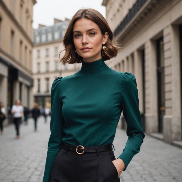 Quels sont les meilleurs moyens de porter des tops à encolure carrée pour une silhouette équilibrée?