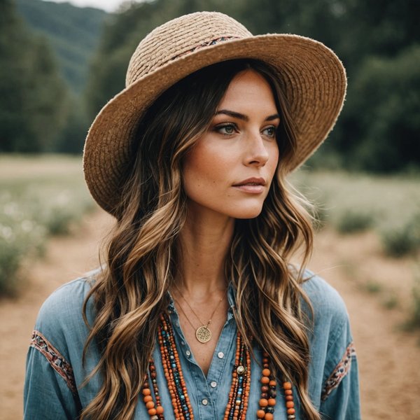 Quels types de chapeaux sont idéaux pour un look bohème chic en été?